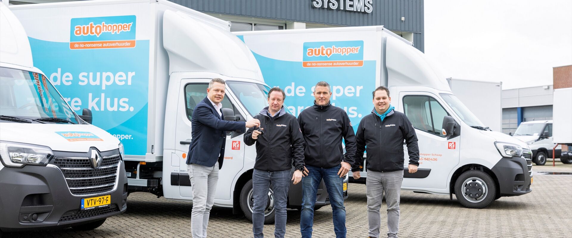 Eerste BE-Combi’s 3500PLUS Systeem voor Autohopper | BE-Combi